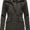 Marikoo Vestes Dhiver Veste D’hiver Manolya Femme Anthracite