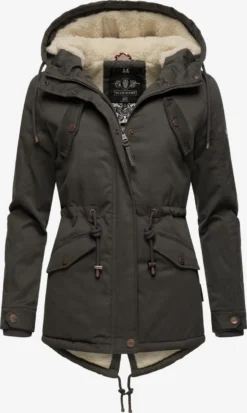 Marikoo Vestes Dhiver Veste D’hiver Manolya Femme Anthracite