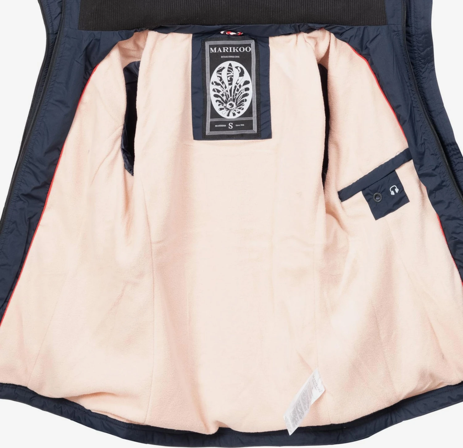 Marikoo Vestes Dextérieur Veste Fonctionnelle Erdbeere Femme Bleu Marine 4 Marikoo Vestes Dextérieur Veste Fonctionnelle Erdbeere Femme Bleu Marine – Image 4