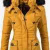Marikoo Vestes Dhiver Veste D’hiver Vanilla Femme Jaune