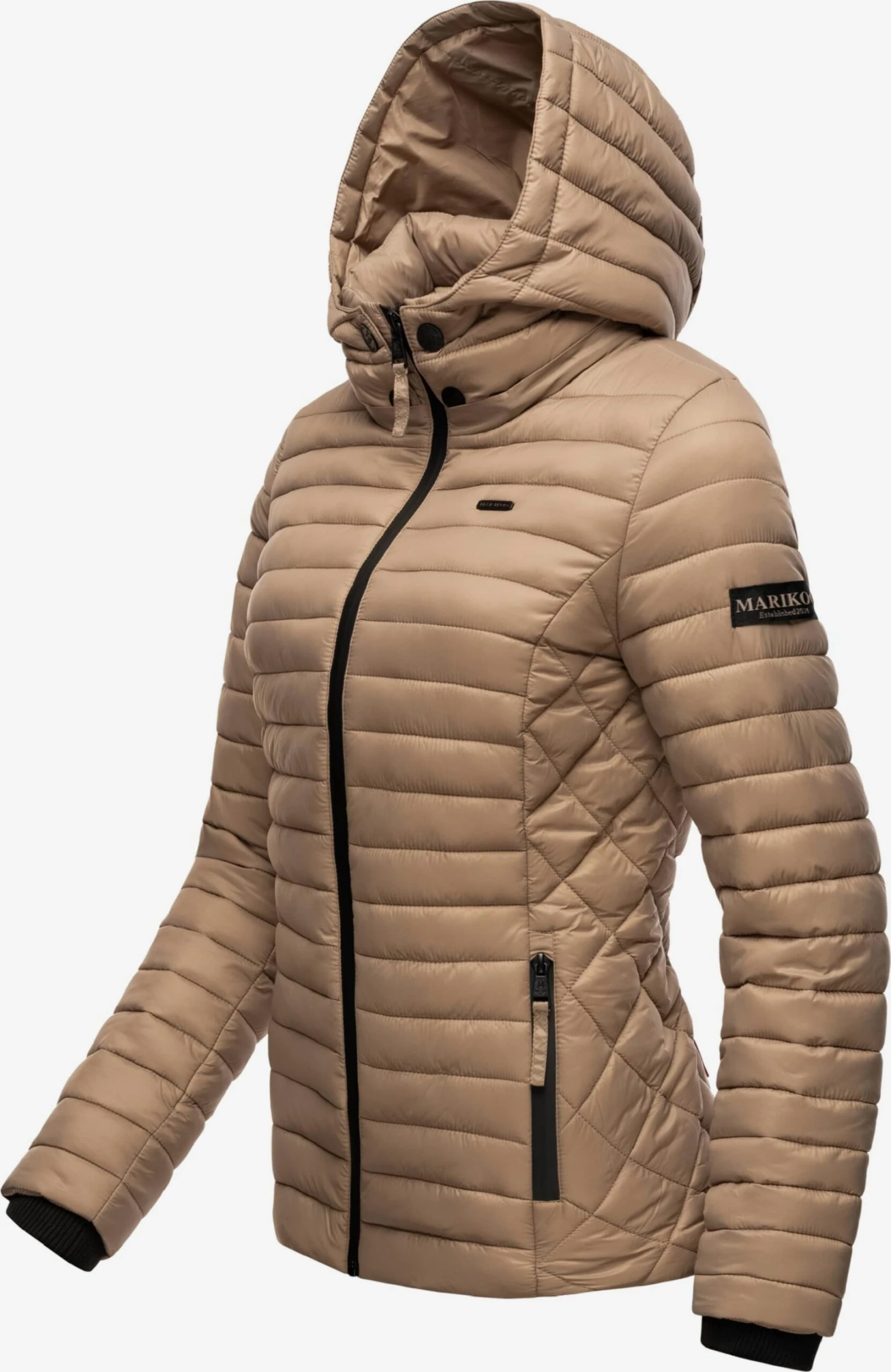 Marikoo Vestes De Mi-saison Veste Mi-saison Femme Or 2 Marikoo Vestes De Mi-saison Veste Mi-saison Femme Or – Image 2