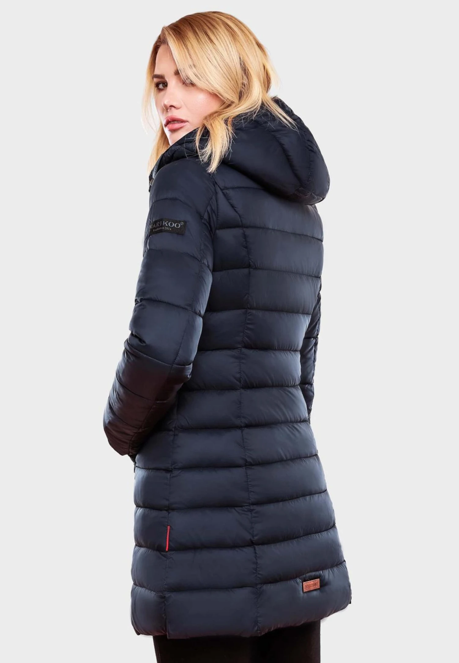 Marikoo Manteaux Courts Manteau D’hiver Abendsternchen Femme Bleu Nuit 6 Marikoo Manteaux Courts Manteau D’hiver Abendsternchen Femme Bleu Nuit – Image 6