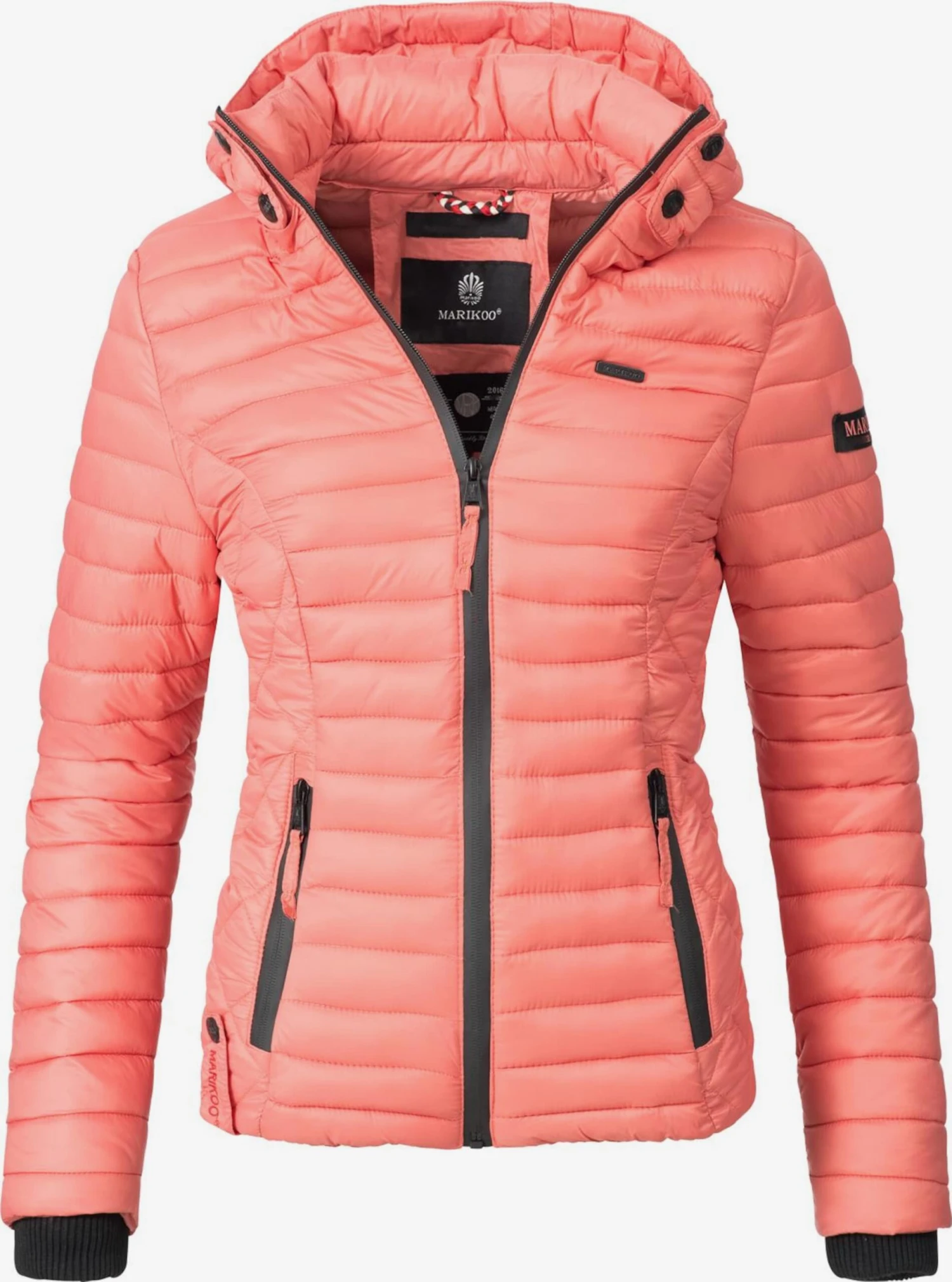 Marikoo Vestes De Mi-saison Veste Mi-saison Samtpfote Femme Corail 1 Marikoo Vestes De Mi-saison Veste Mi-saison Samtpfote Femme Corail