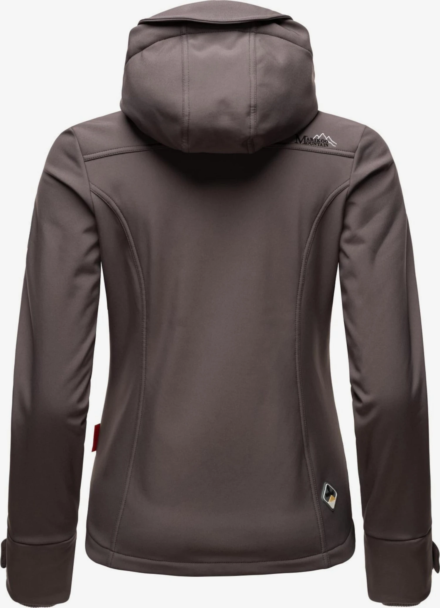 Marikoo Vestes De Mi-saison Veste Mi-saison Femme Taupe 4 Marikoo Vestes De Mi-saison Veste Mi-saison Femme Taupe – Image 4