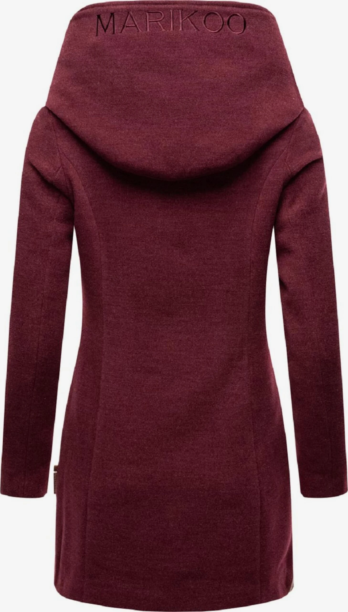 Marikoo Manteaux Dhiver Manteau D’hiver Maikoo Femme Bordeaux 3 Marikoo Manteaux Dhiver Manteau D’hiver Maikoo Femme Bordeaux – Image 3