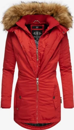 Marikoo Manteaux Dhiver Manteau D’hiver Sanakoo Femme Rouge 9 Marikoo Manteaux Dhiver Manteau D’hiver Sanakoo Femme Rouge -Marikoo b2383e0766ef18364e4f735b0bd10959 scaled