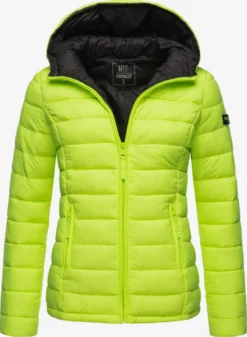 Marikoo Vestes Dextérieur Veste Fonctionnelle Femme Vert Fluo