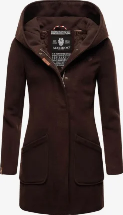 Marikoo Manteaux Dhiver Manteau D’hiver Maikoo Femme Chocolat
