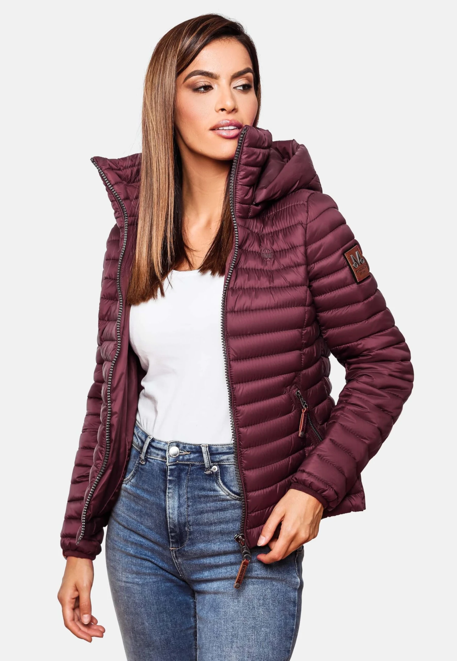 Marikoo Vestes De Mi-saison Veste Mi-saison Löwenbaby Femme Bordeaux 7 Marikoo Vestes De Mi-saison Veste Mi-saison Löwenbaby Femme Bordeaux – Image 7