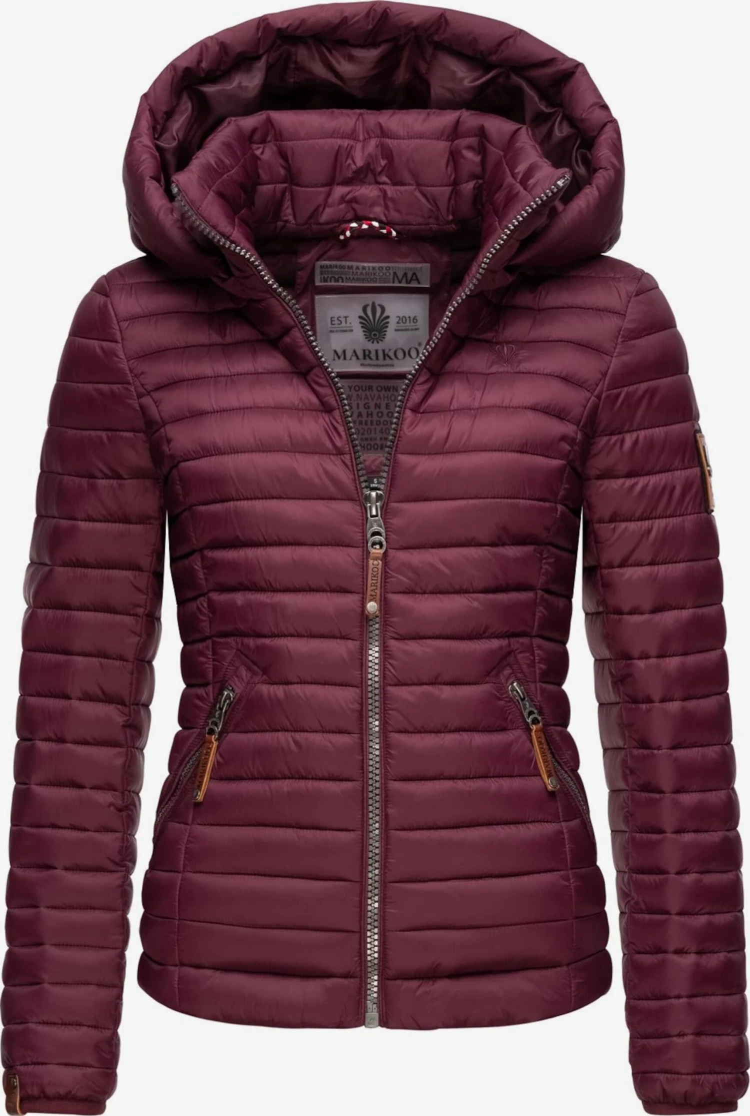 Marikoo Vestes De Mi-saison Veste Mi-saison Löwenbaby Femme Bordeaux 1 Marikoo Vestes De Mi-saison Veste Mi-saison Löwenbaby Femme Bordeaux