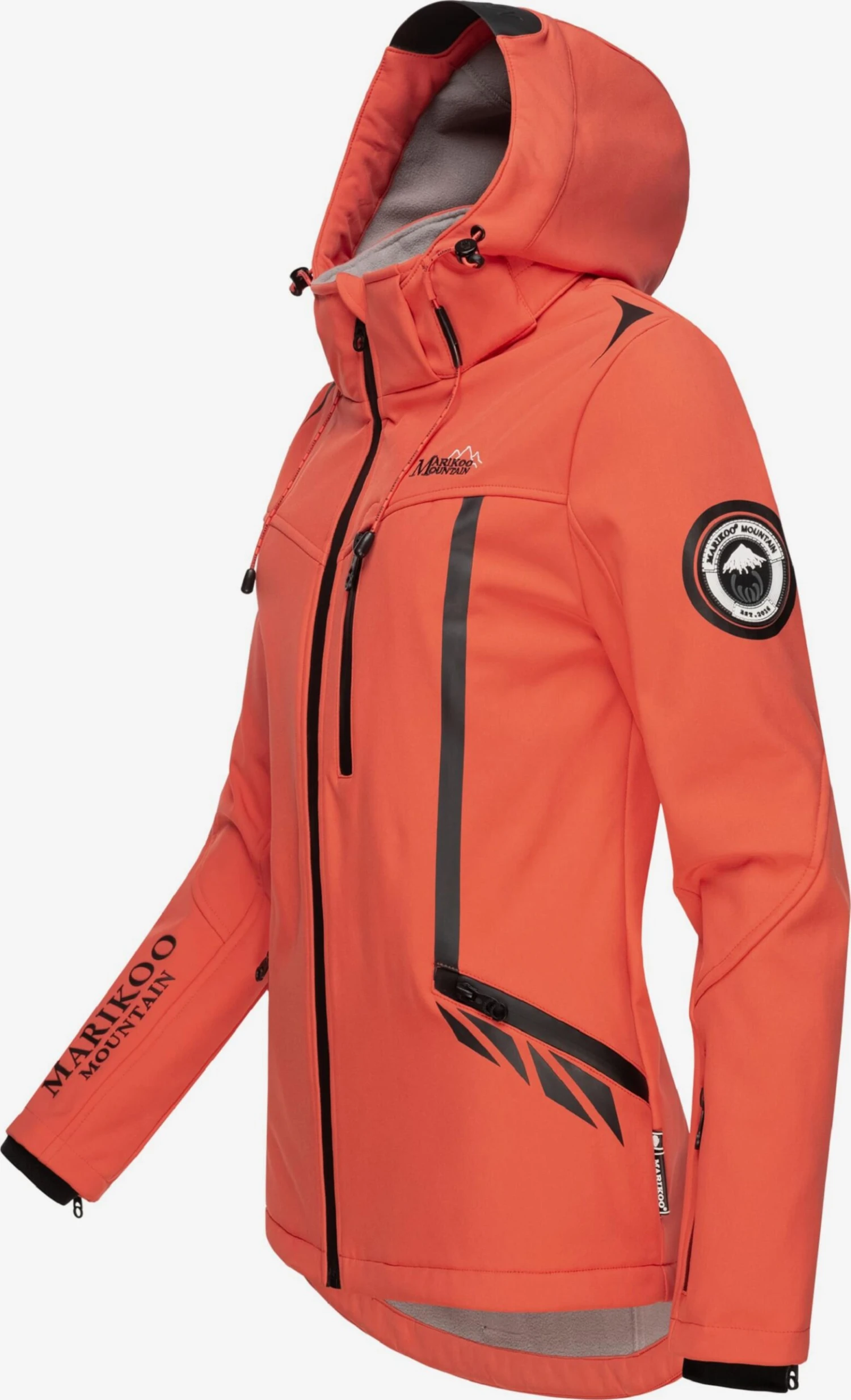 Marikoo Vestes Dhiver Veste D’hiver Femme Corail 2 Marikoo Vestes Dhiver Veste D’hiver Femme Corail – Image 2