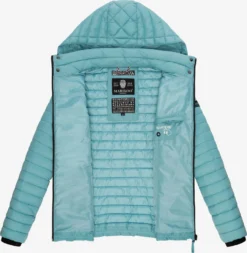 Marikoo Vestes De Mi-saison Veste Mi-saison Samtpfote Femme Bleu -Marikoo bc6622dcd4f4d275f000f752d5c24b44