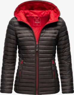 Marikoo Vestes De Mi-saison Veste Mi-saison Asraa Femme Anthracite