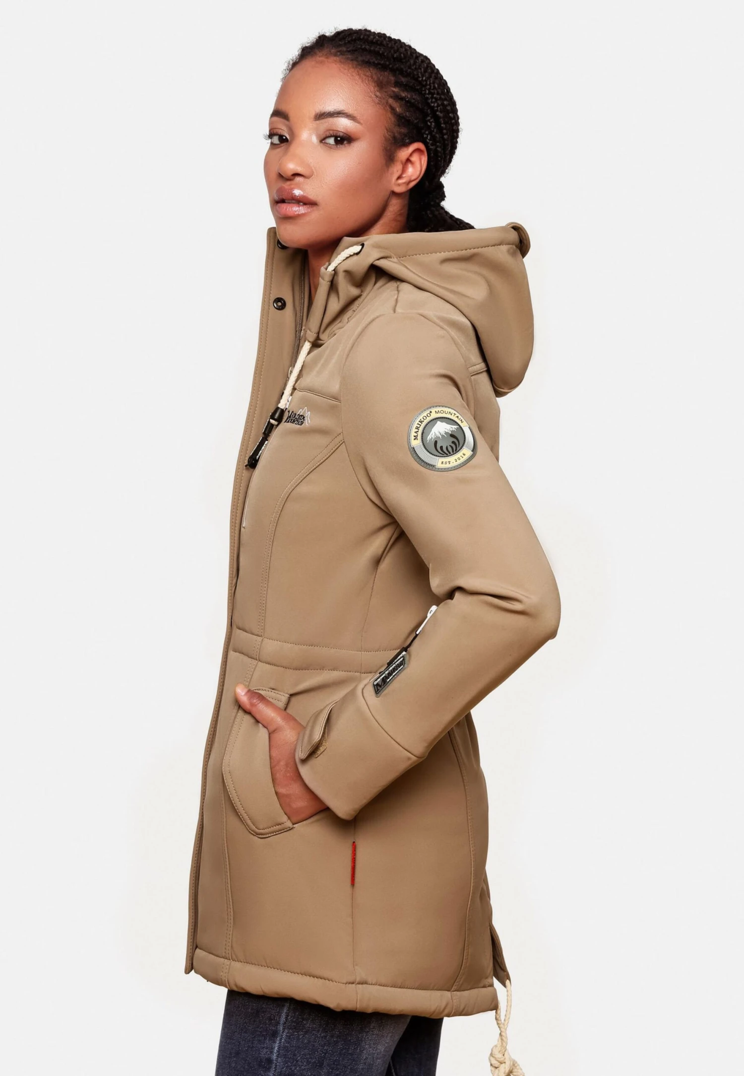 Marikoo Manteaux De Pluie Manteau Fonctionnel Zimtzicke Femme Noisette 6 Marikoo Manteaux De Pluie Manteau Fonctionnel Zimtzicke Femme Noisette – Image 6