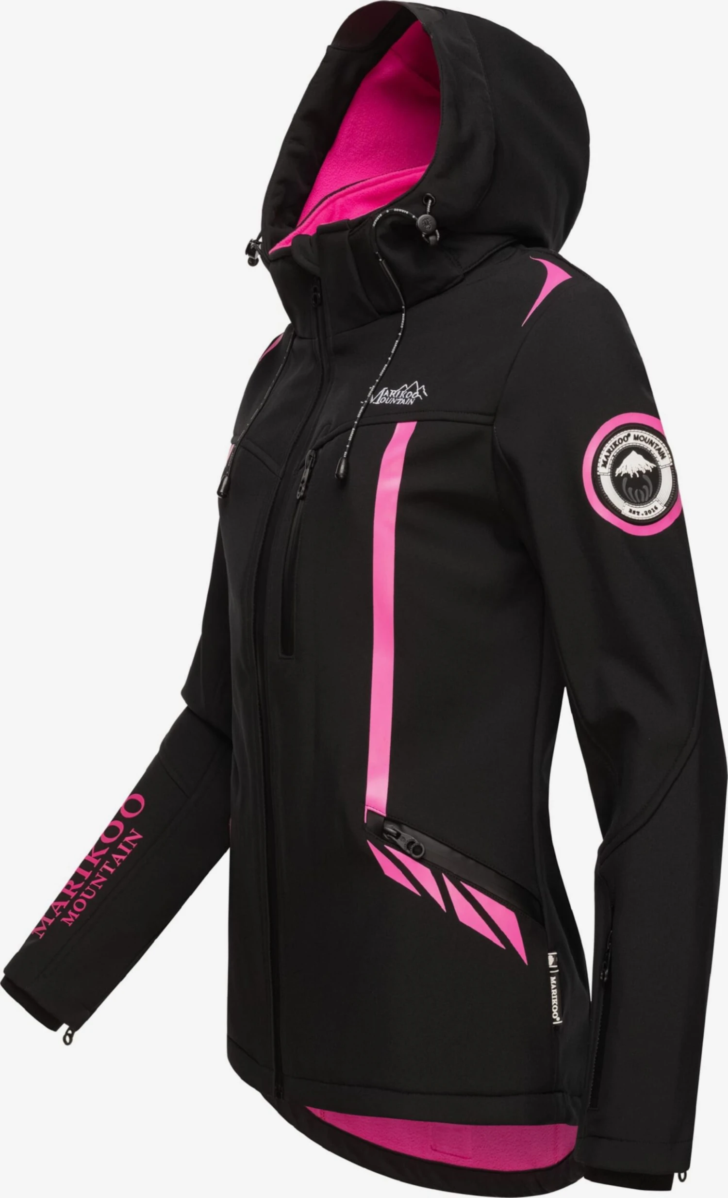 Marikoo Vestes Dhiver Veste D’hiver Femme Noir 2 Marikoo Vestes Dhiver Veste D’hiver Femme Noir – Image 2