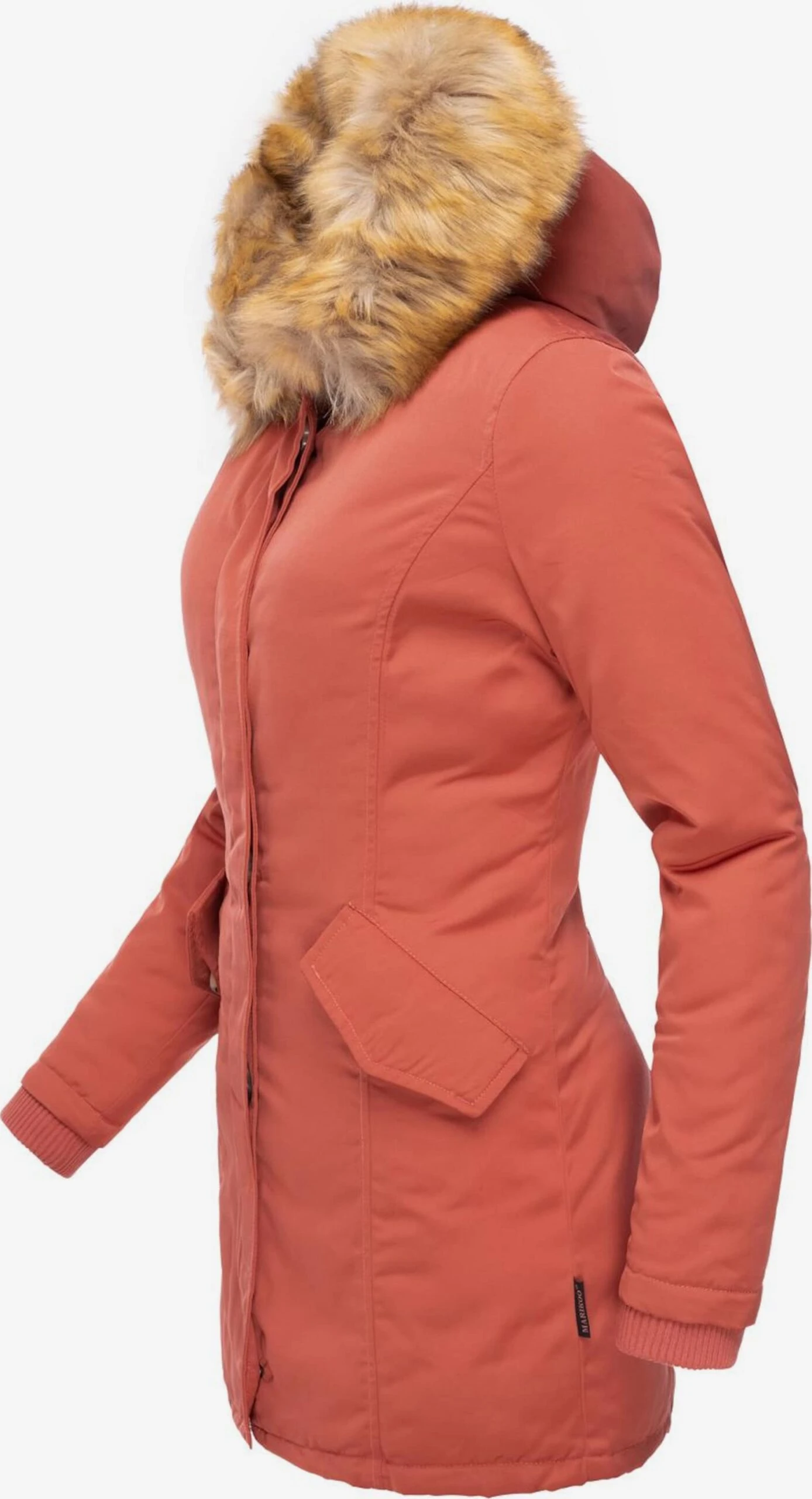 Marikoo Parkas Parka D’hiver Karmaa Femme Saumon 3 Marikoo Parkas Parka D’hiver Karmaa Femme Saumon – Image 3
