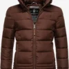 Marikoo Vestes Dhiver Veste D’hiver Sole Femme Chocolat