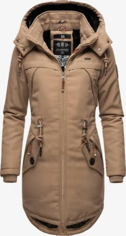 Marikoo Parkas Parka D’hiver Kamii Femme Noisette