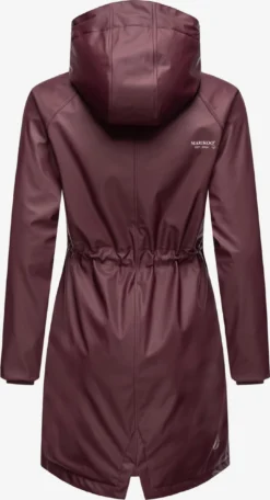 Marikoo Manteaux De Pluie Manteau Fonctionnel Femme Bordeaux -Marikoo c68d7848f926860106fb63ea06ca5cf0 scaled