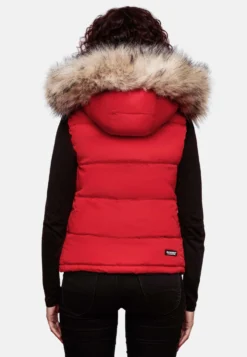 Marikoo Vestes Sans Manches Gilet Eisflöckchen Femme Rouge -Marikoo c69b222a8ee7403bab458bee1121fc23 scaled