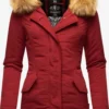 Marikoo Parkas Parka D’hiver Karmaa Femme Rouge / Rouge Sang