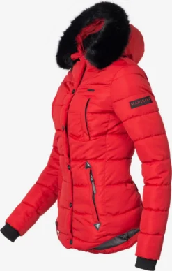 Marikoo Vestes Dhiver Veste D’hiver Lotusblüte Femme Rouge -Marikoo caf9121e1470b9ed9bcdf8d081de2eb8 scaled