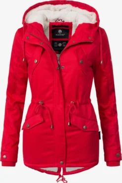 Marikoo Vestes Dhiver Veste D’hiver Manolya Femme Rouge