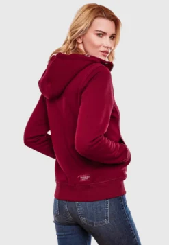 Marikoo Sweats Zippés Veste De Survêtement Setsunaa Femme Bordeaux -Marikoo cbb13e254cfc03c19a9c23eda494e60e scaled