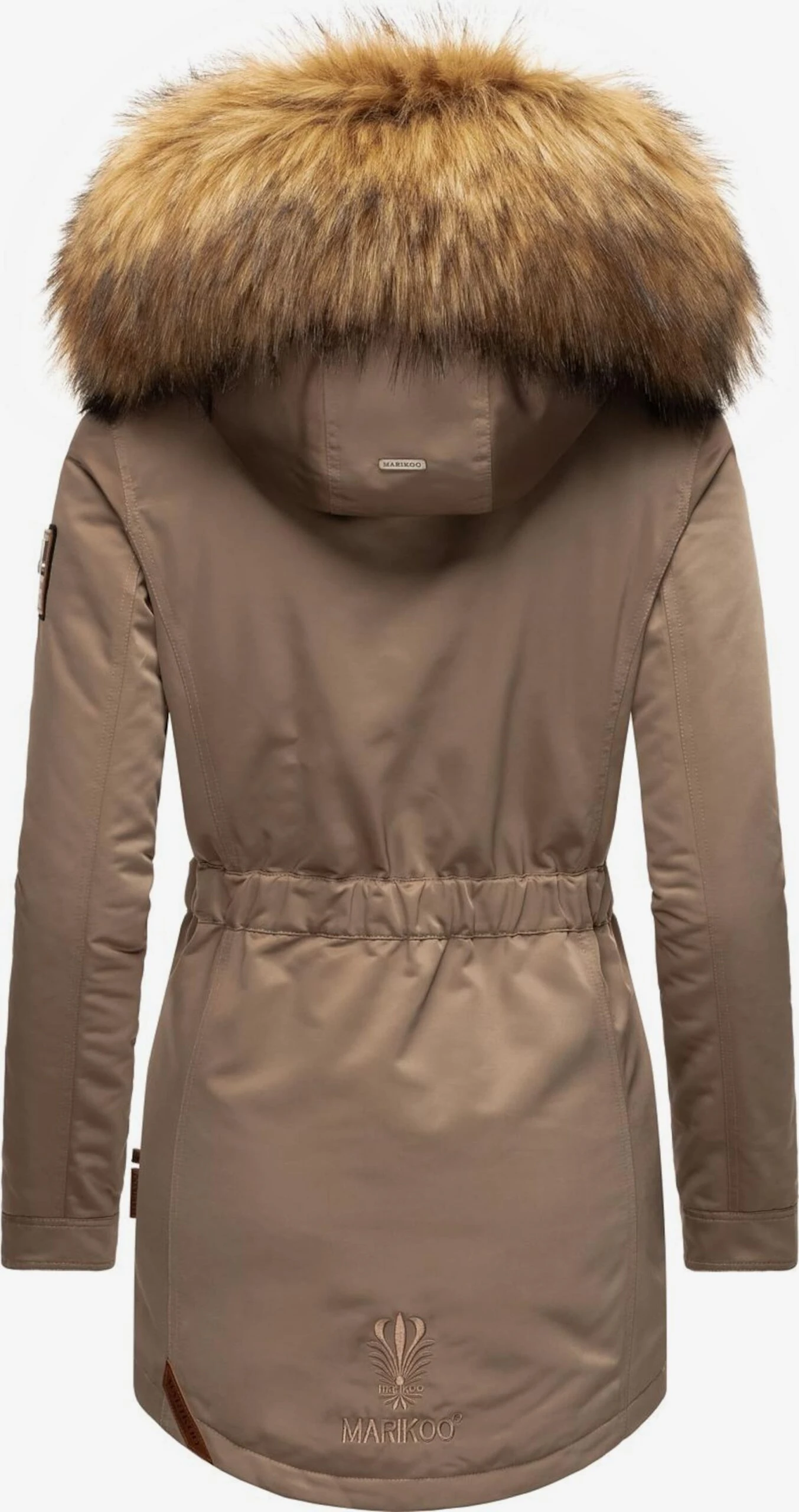 Marikoo Manteaux Dhiver Manteau D’hiver Sanakoo Femme Noisette 3 Marikoo Manteaux Dhiver Manteau D’hiver Sanakoo Femme Noisette – Image 3