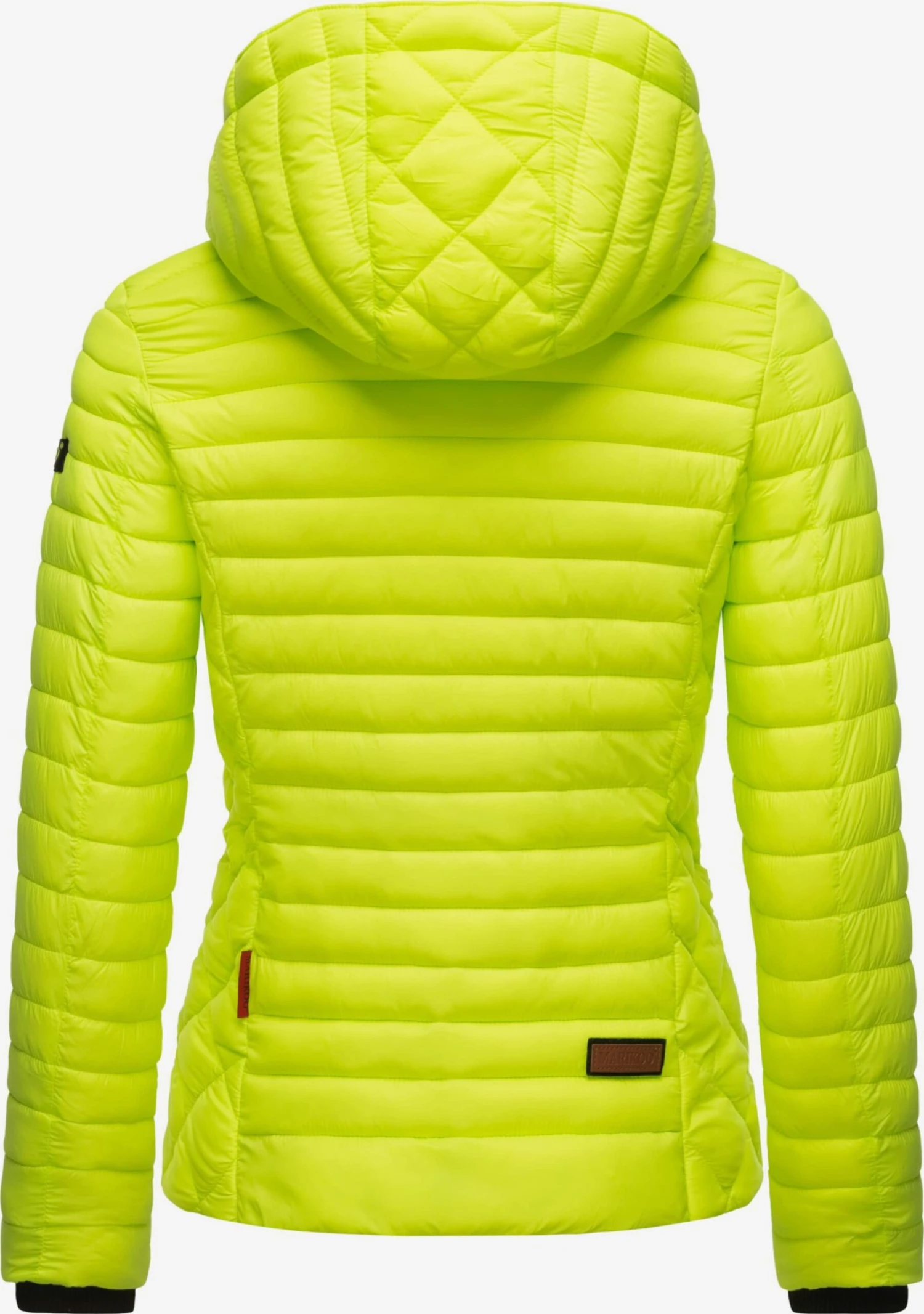 Marikoo Vestes De Mi-saison Veste Mi-saison Samtpfote Femme Vert Fluo 3 Marikoo Vestes De Mi-saison Veste Mi-saison Samtpfote Femme Vert Fluo – Image 3