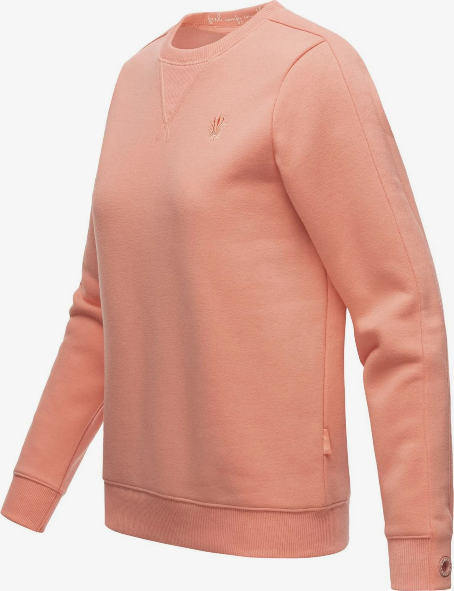 Marikoo Sweats Sweat-shirt Umikoo Femme Saumon 2 Marikoo Sweats Sweat-shirt Umikoo Femme Saumon – Image 2