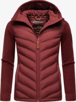 Marikoo Vestes De Mi-saison Veste Mi-saison Femme Rouge / Bordeaux