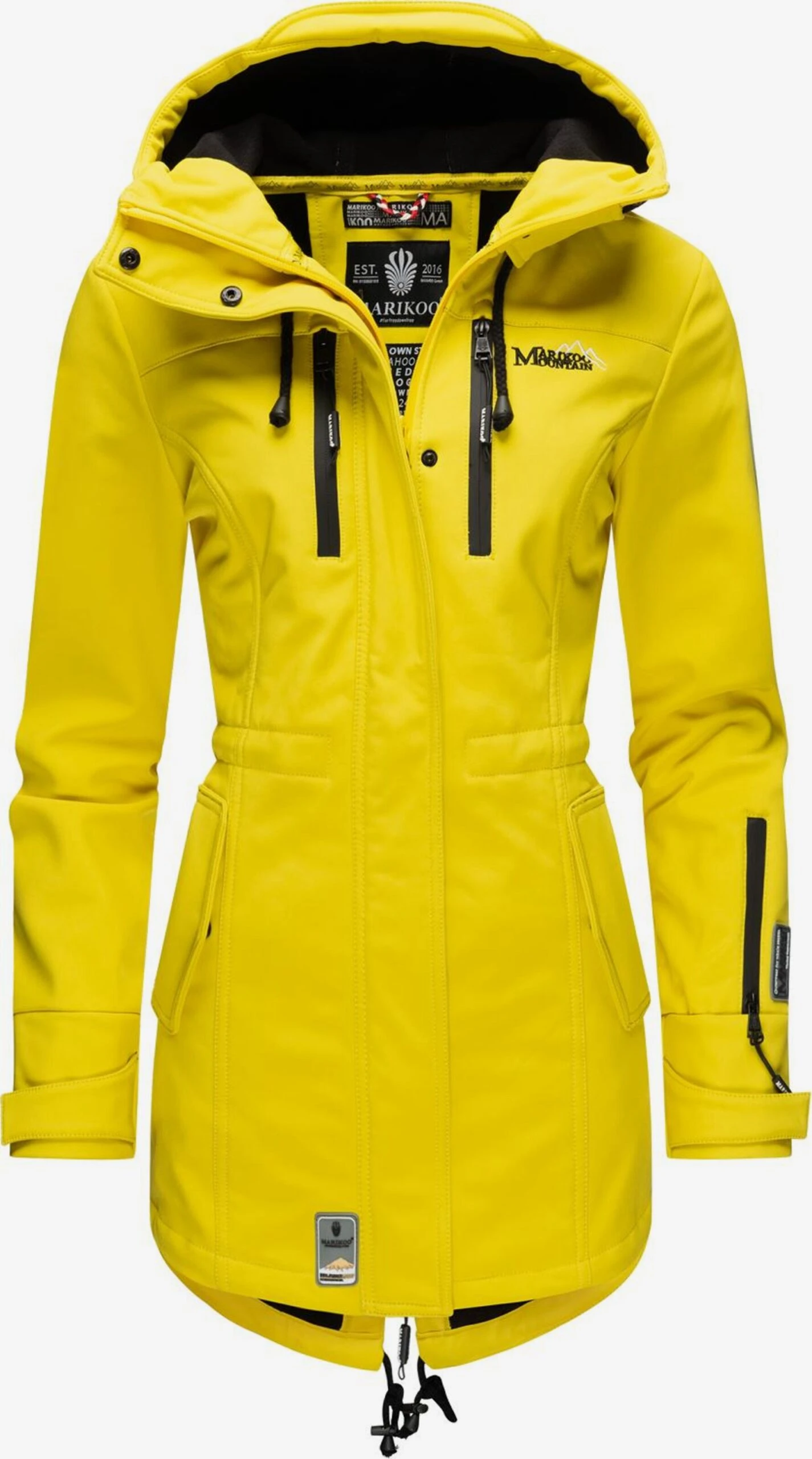 Marikoo Manteaux De Pluie Manteau Fonctionnel Zimtzicke Femme Jaune 1 Marikoo Manteaux De Pluie Manteau Fonctionnel Zimtzicke Femme Jaune