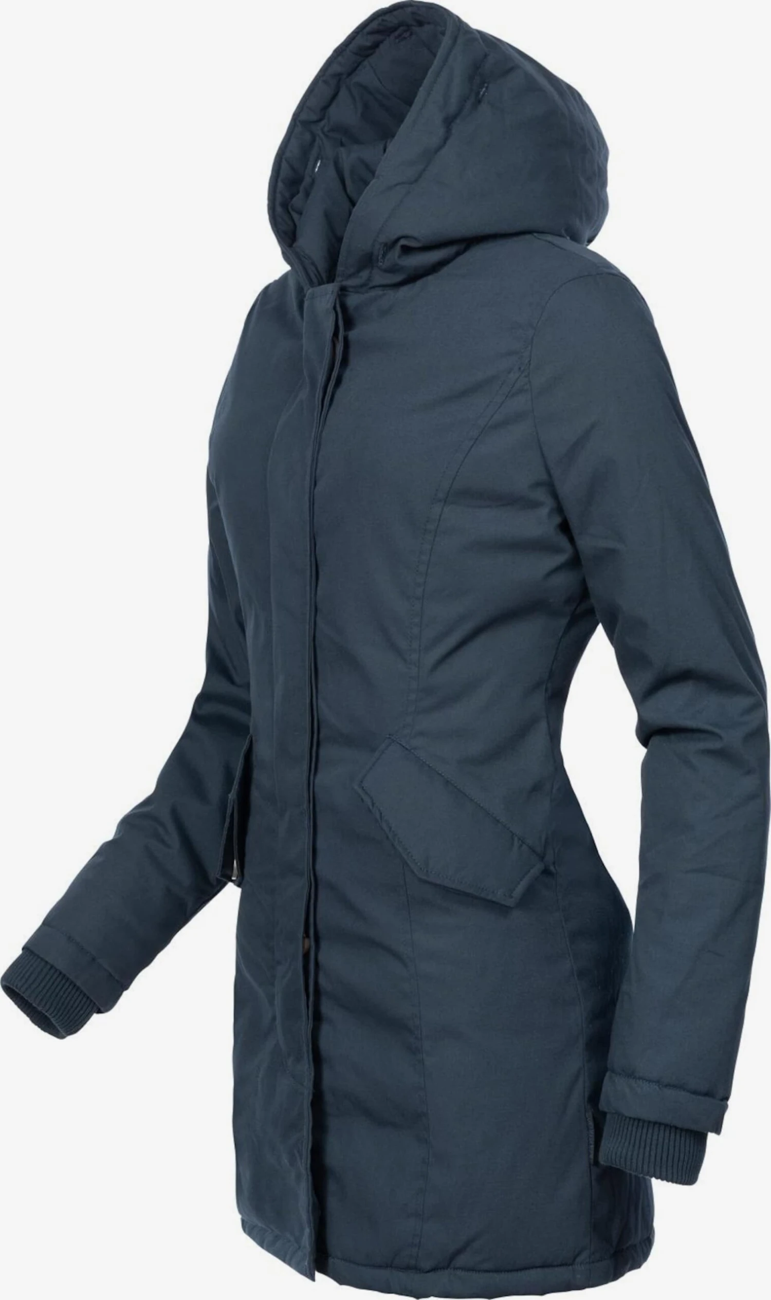 Marikoo Parkas Parka D’hiver Karmaa Femme Bleu Foncé 3 Marikoo Parkas Parka D’hiver Karmaa Femme Bleu Foncé – Image 3