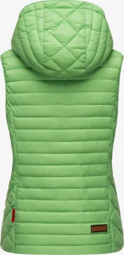 Marikoo Vestes Sans Manches Gilet Femme Vert -Marikoo d2add50491720243b0e32f61695fc81b scaled