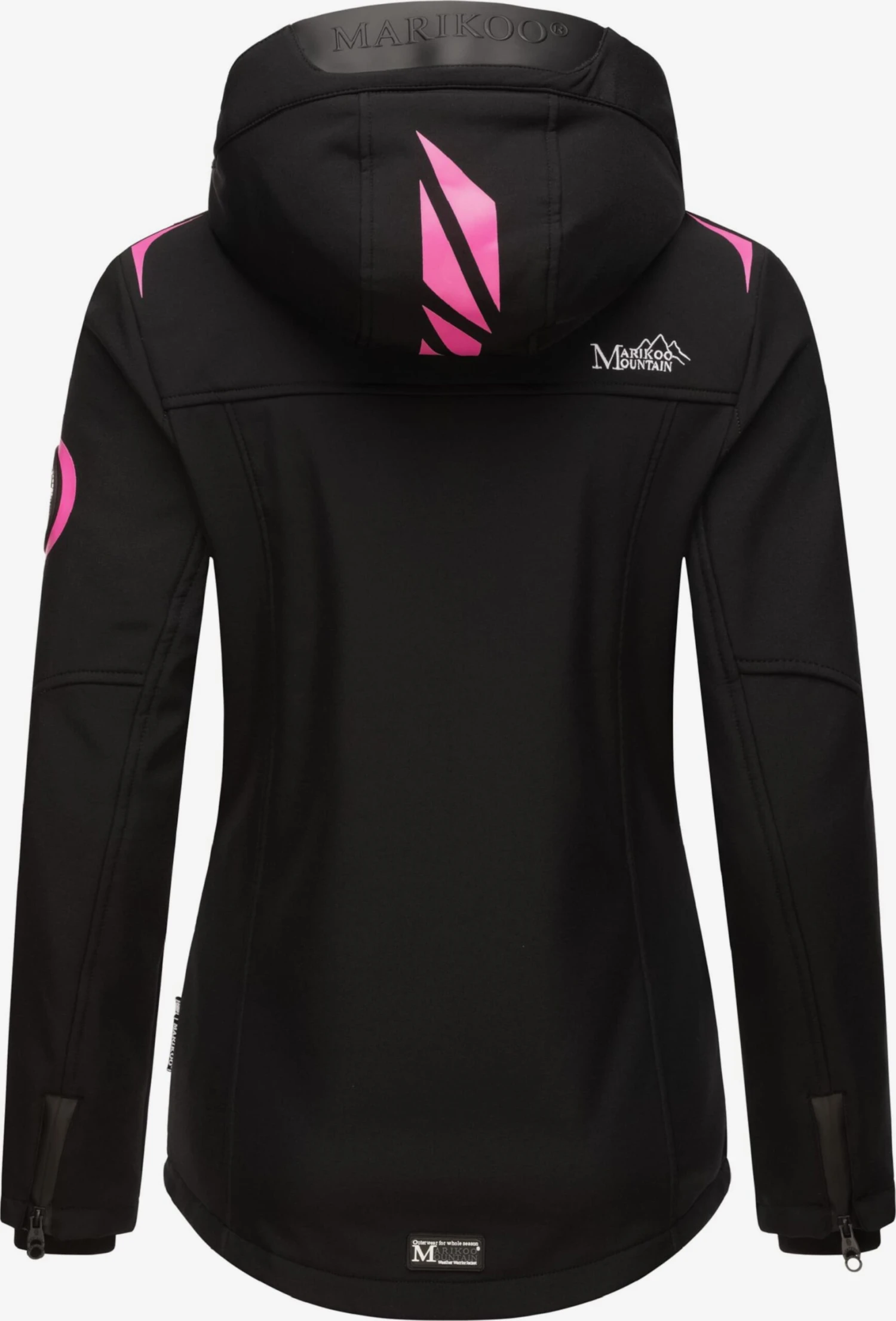 Marikoo Vestes Dhiver Veste D’hiver Femme Noir 3 Marikoo Vestes Dhiver Veste D’hiver Femme Noir – Image 3