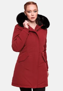 Marikoo Parkas Parka D’hiver Karmaa Femme Rouge -Marikoo d52801c039875f8ff57ee979ebe7a79d scaled