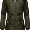 Marikoo Parkas Parka D’hiver Kamii Femme Olive