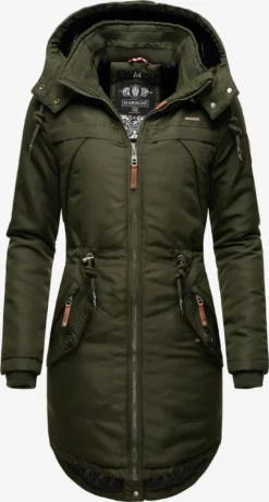 Marikoo Parkas Parka D’hiver Kamii Femme Olive