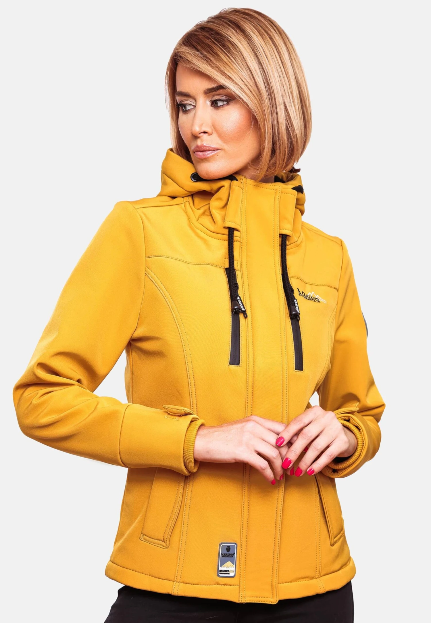 Marikoo Vestes De Mi-saison Veste Mi-saison Kleine Zicke Femme Jaune 5 Marikoo Vestes De Mi-saison Veste Mi-saison Kleine Zicke Femme Jaune – Image 5