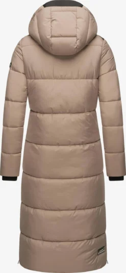 Marikoo Manteaux Dhiver Manteau D’hiver Femme Taupe -Marikoo d730ef8f53d22610100331da84fc6cc8 scaled