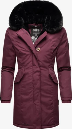 Marikoo Parkas Parka D’hiver Karambaa Femme Lie De Vin