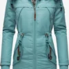 Marikoo Parkas Parka D’hiver Kamii Femme Bleu