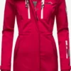 Marikoo Manteaux De Pluie Manteau Fonctionnel Zimtzicke Femme Framboise