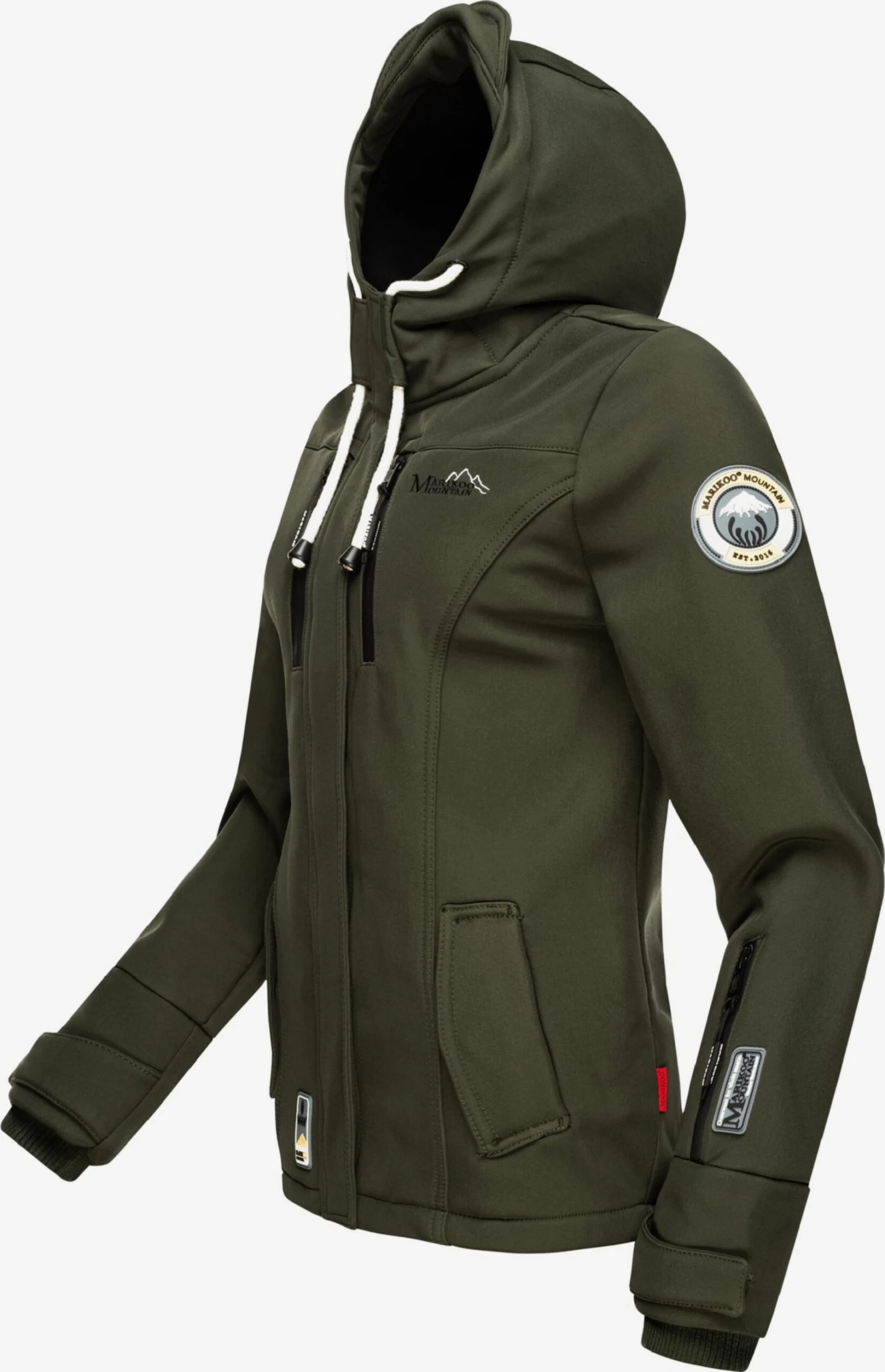 Marikoo Vestes De Mi-saison Veste Mi-saison Kleinezicke Femme Olive 2 Marikoo Vestes De Mi-saison Veste Mi-saison Kleinezicke Femme Olive – Image 2