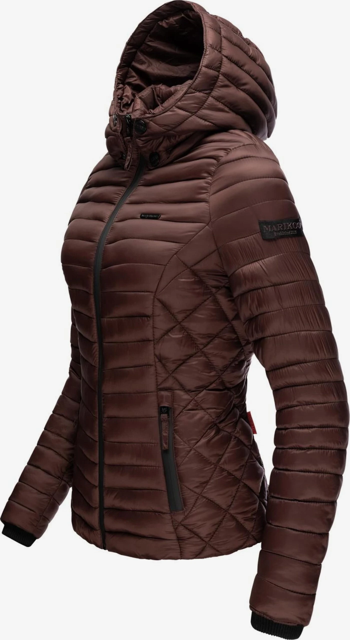 Marikoo Vestes De Mi-saison Veste Mi-saison Samtpfote Femme Chocolat 3 Marikoo Vestes De Mi-saison Veste Mi-saison Samtpfote Femme Chocolat – Image 3