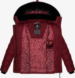 Marikoo Vestes Dhiver Veste D’hiver Qesraa Femme Rouge Cerise 11 Marikoo Vestes Dhiver Veste D’hiver Qesraa Femme Rouge Cerise -Marikoo e095cc5889c41b7d3c89bb9e6c8bf992