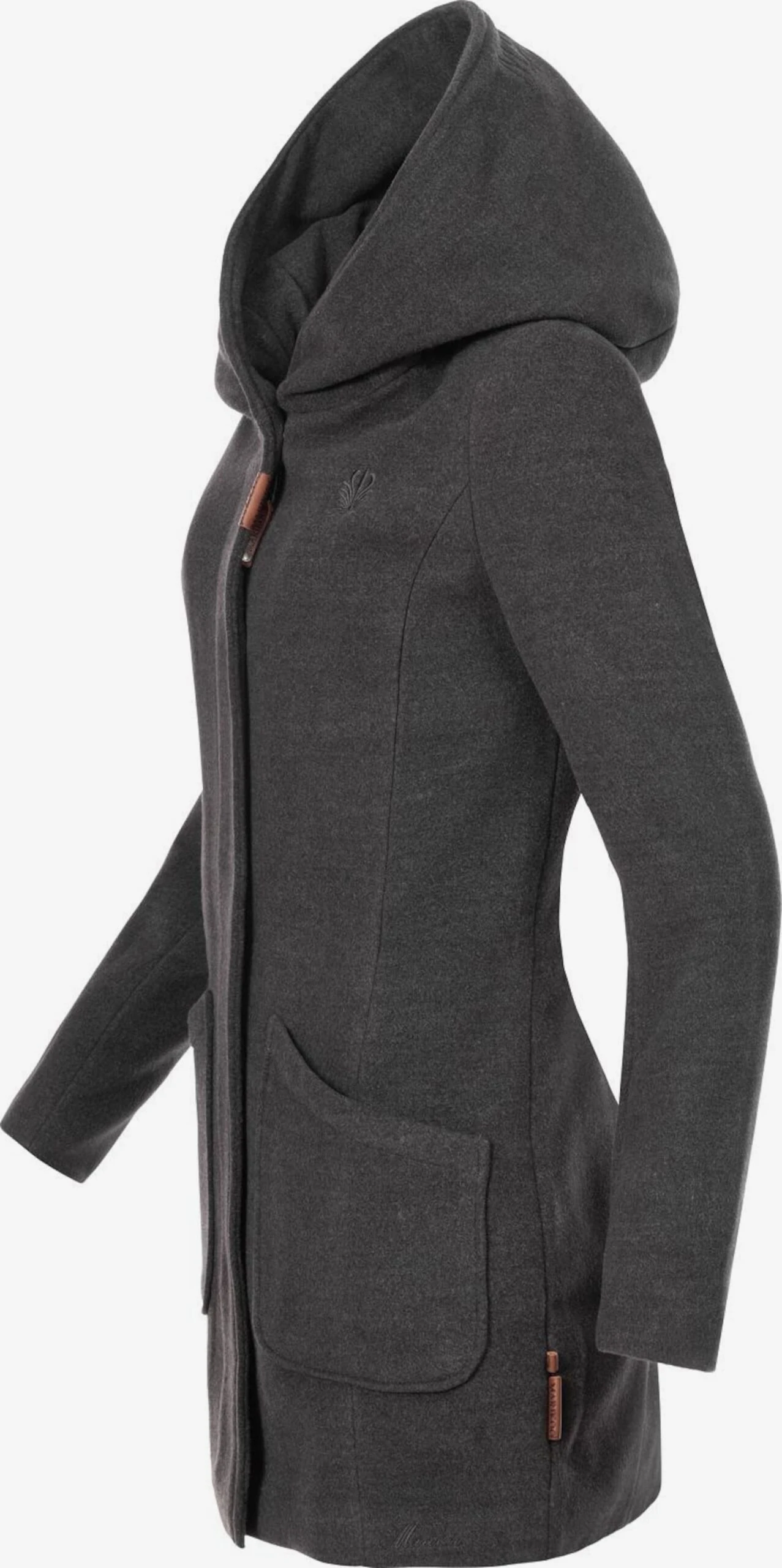 Marikoo Manteaux Dhiver Manteau D’hiver Maikoo Femme Anthracite 2 Marikoo Manteaux Dhiver Manteau D’hiver Maikoo Femme Anthracite – Image 2