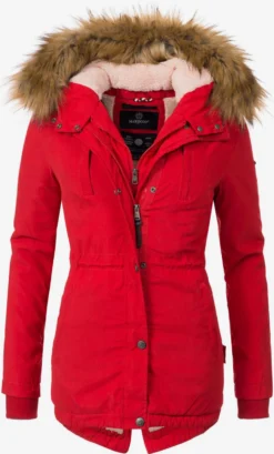 Marikoo Parkas Parka D’hiver Akira Femme Rouge