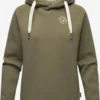 Marikoo Sweats à Capuche Sweat-shirt Airii Femme Olive